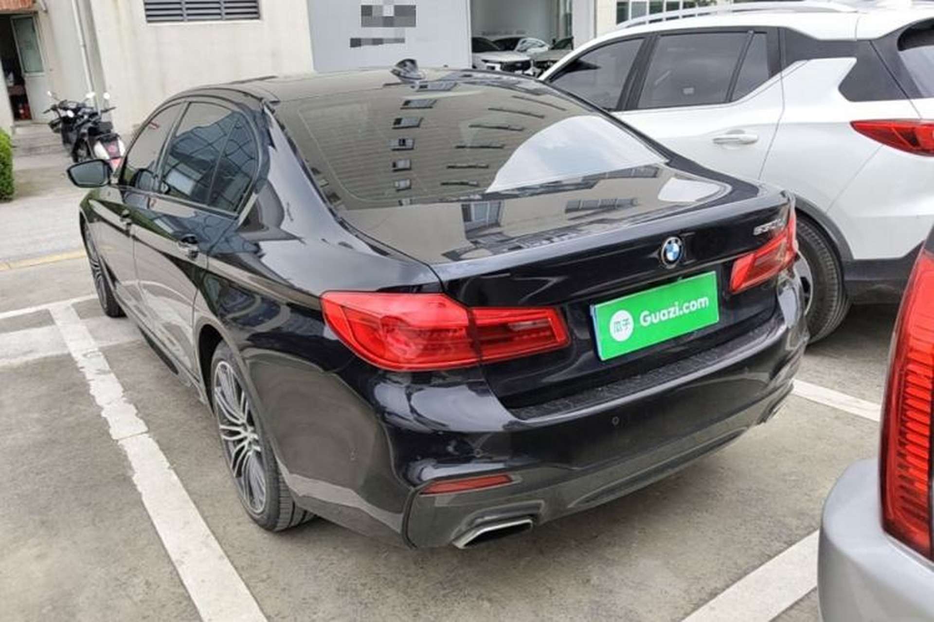 Used BMW 5 Series 2018 530Li Luxury Edition M Sport Package Rear Left 45 Deg