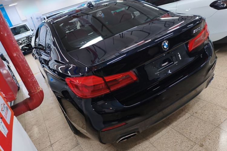 Used BMW 5 Series 2018 Restyled 530Li Luxury Edition M Sport Package Rear Left 45 Deg