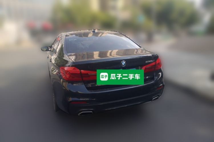Used BMW 5 Series 2018 Restyled 530Li Leading Edition M Sport Package Rear Left 45 Deg