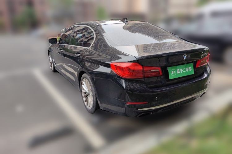 Used BMW 5 Series 2018 525Li Luxury Package Rear Left 45 Deg
