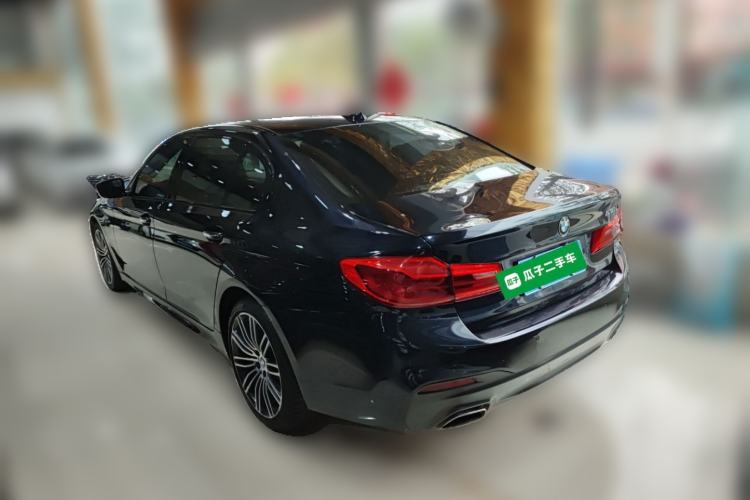 Used BMW 5 Series 2018 Restyled 530Li Leading Edition M Sport Package Rear Left 45 Deg