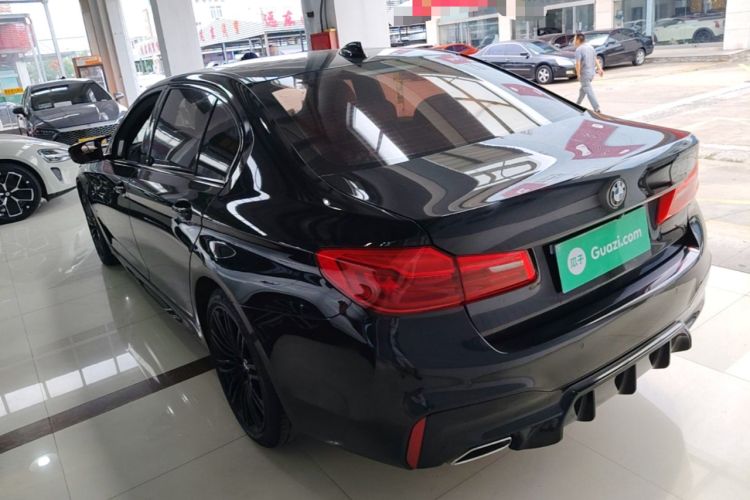 Used BMW 5 Series 2018 530Li Leading Model M Sport Package Rear Left 45 Deg