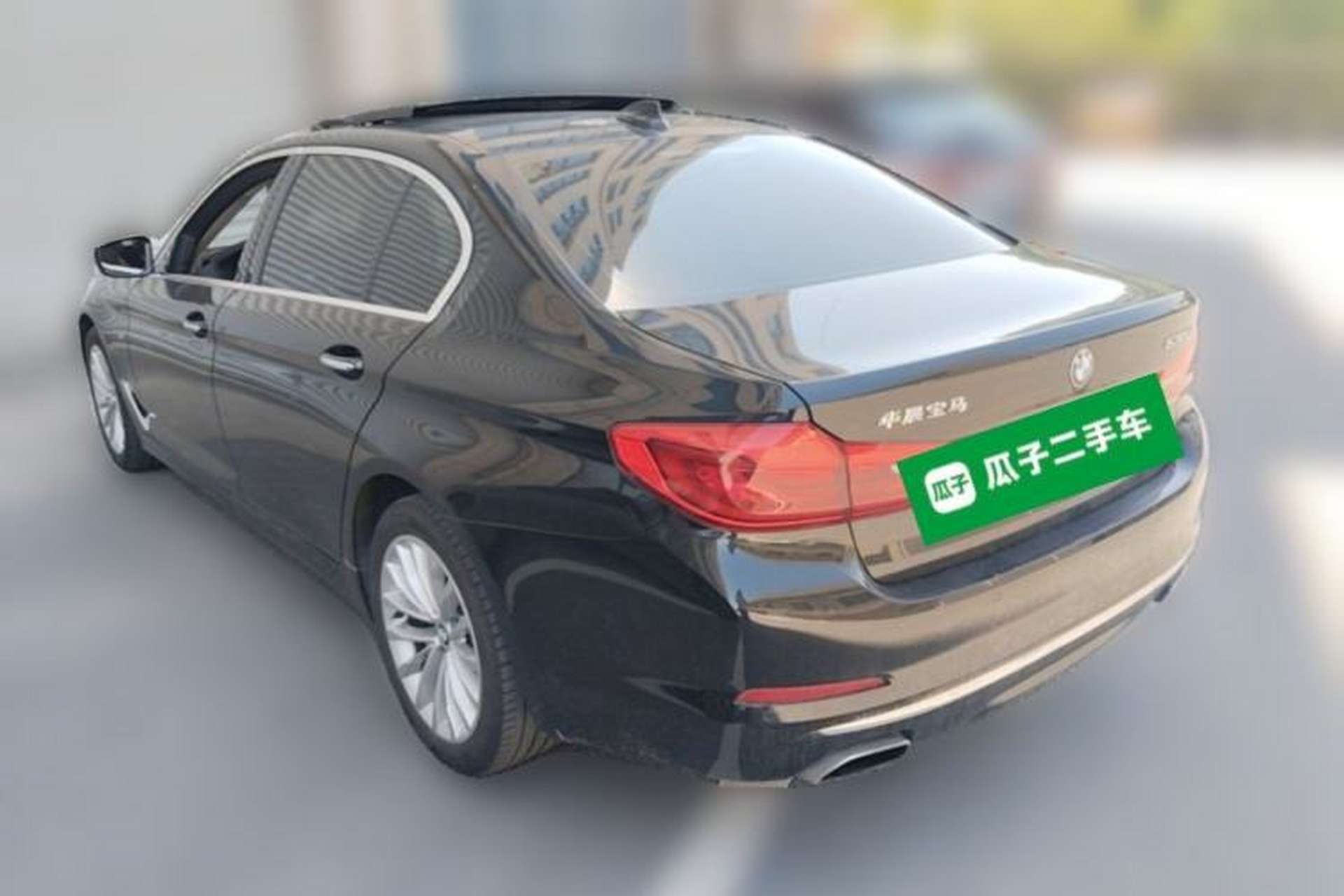 Used BMW 5 Series 2018 530Li Leading Edition Luxury Package Rear Left 45 Deg