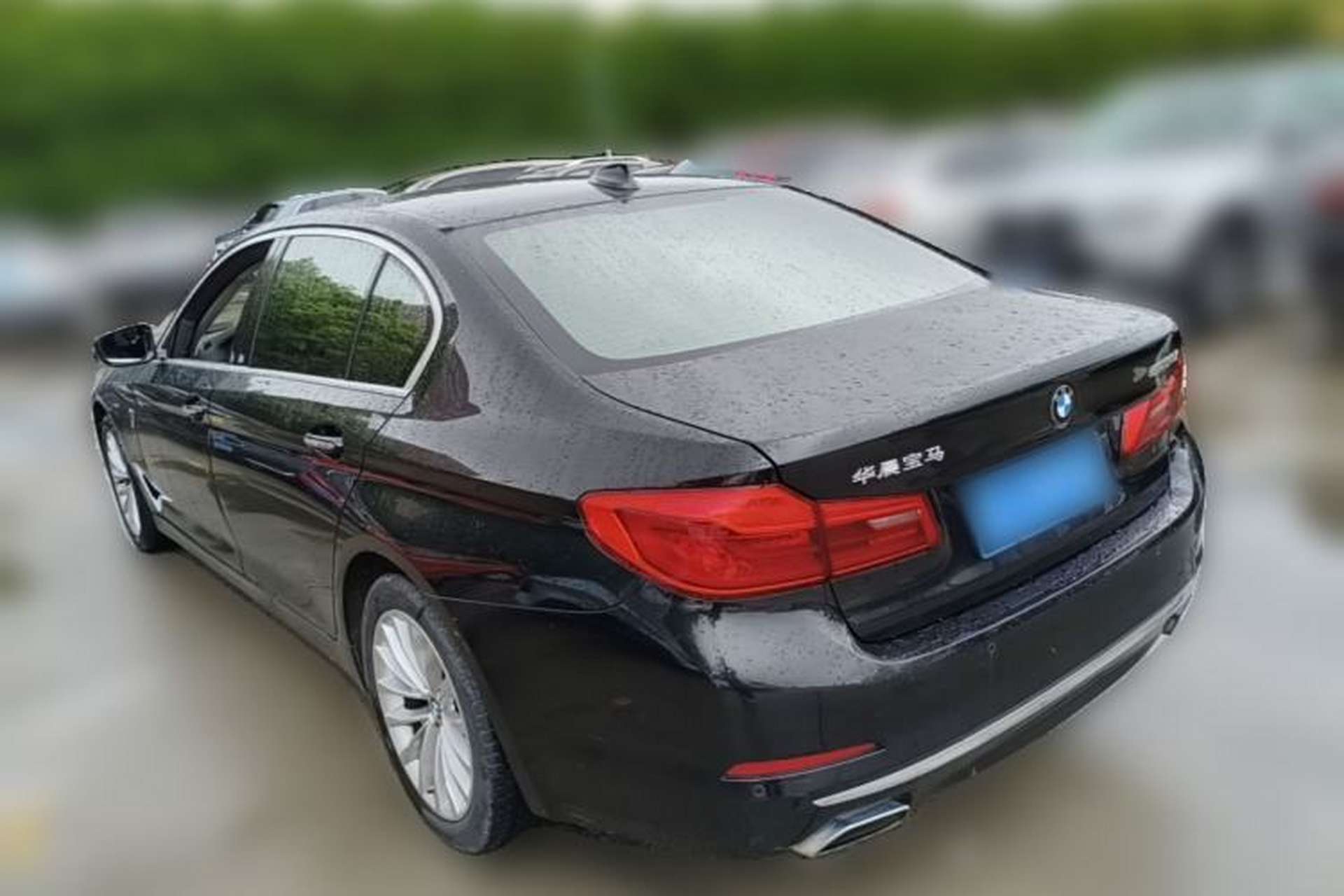 Used BMW 5 Series 2018 525Li Luxury Package Rear Left 45 Deg