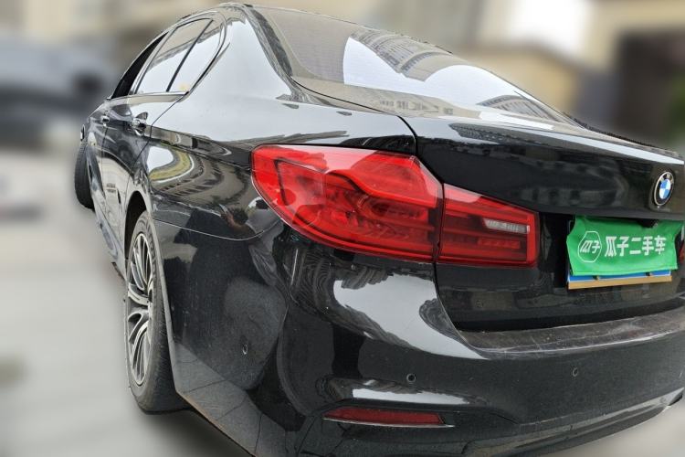 Used BMW 5 Series 2018 530Li Leading Model M Sport Package Rear Left 45 Deg