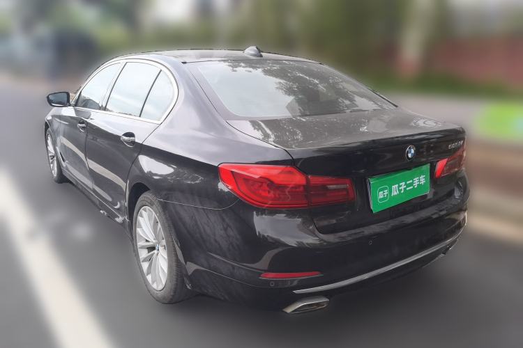 Used BMW 5 Series 2018 525Li Luxury Package Rear Left 45 Deg