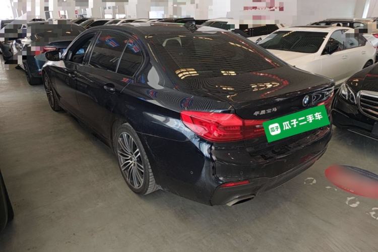 Used BMW 5 Series 2018 530Li Luxury Edition M Sport Package Rear Left 45 Deg