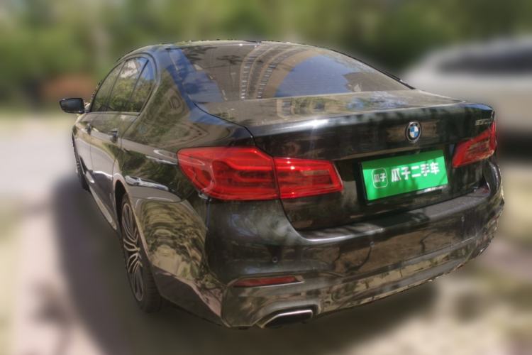 Used BMW 5 Series 2018 Restyled 530Li Leading Edition M Sport Package Rear Left 45 Deg