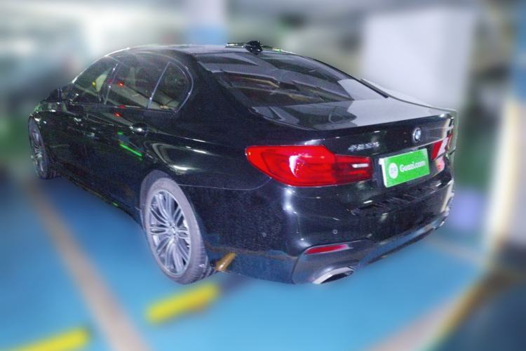 Used BMW 5 Series 2018 Restyled 530Li Leading Edition M Sport Package Rear Left 45 Deg