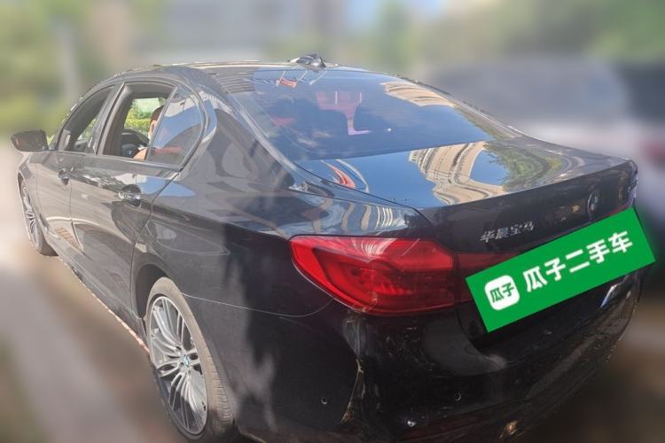 Used BMW 5 Series 2018 Restyled 530Li Luxury Edition M Sport Package Rear Left 45 Deg