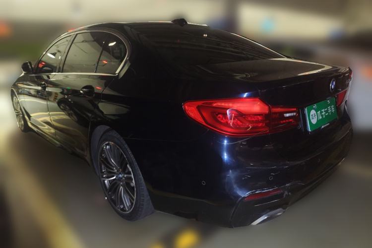 Used BMW 5 Series 2018 Restyled 530Li Leading Edition M Sport Package Rear Left 45 Deg