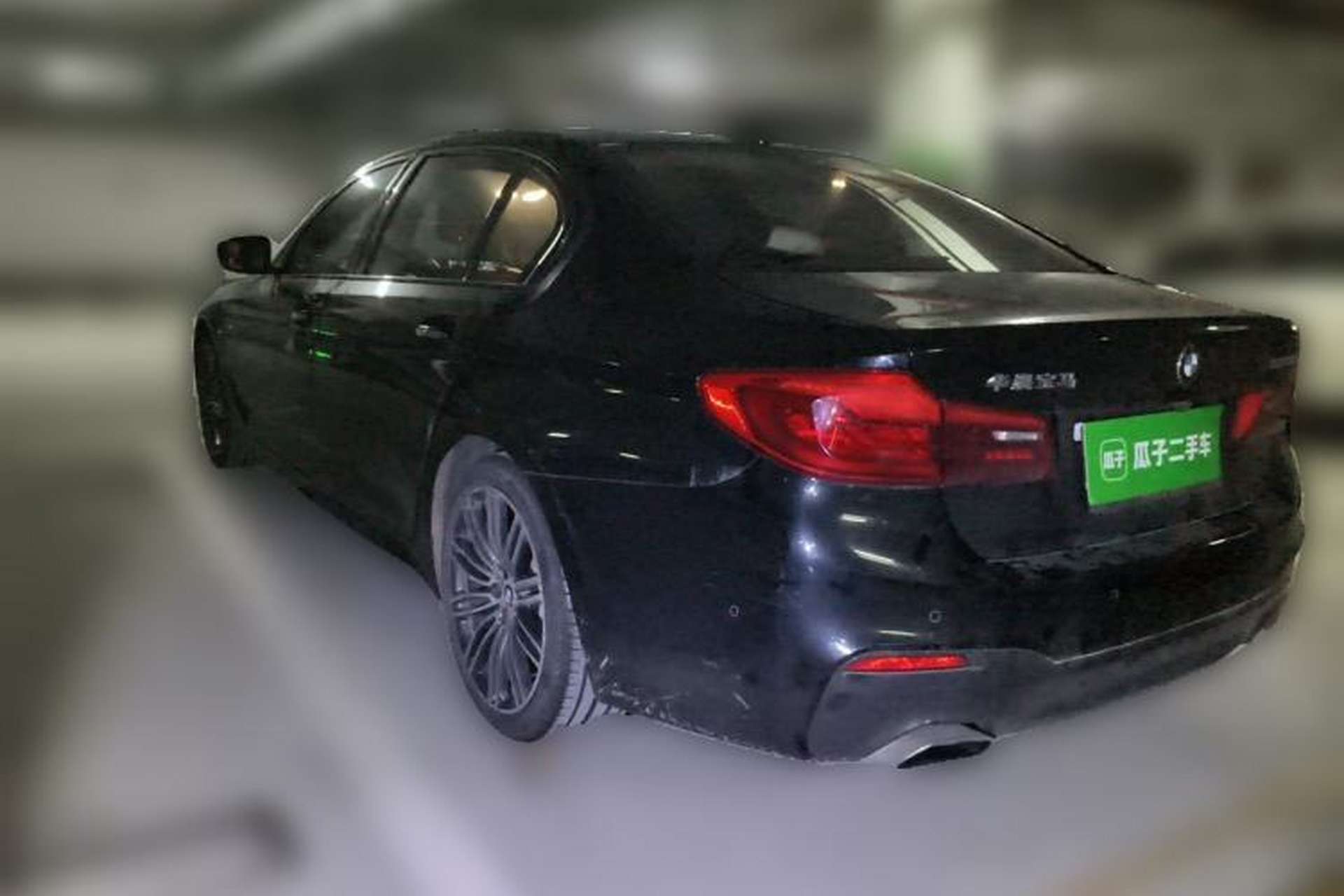 Used BMW 5 Series 2018 530Li Luxury Edition M Sport Package Rear Left 45 Deg