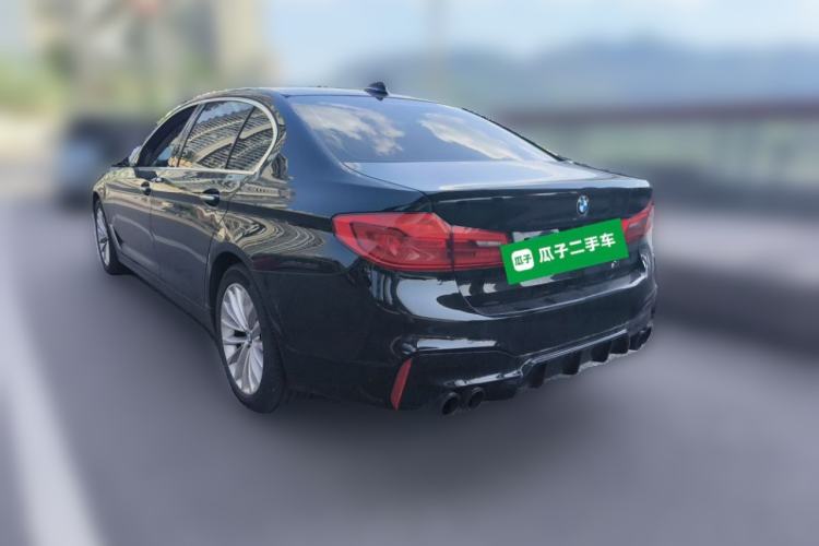 Used BMW 5 Series 2018 525Li Luxury Package Rear Left 45 Deg