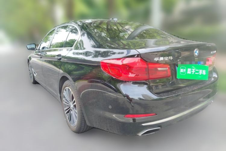 Used BMW 5 Series 2018 530Li Luxury Edition Premium Package Rear Left 45 Deg
