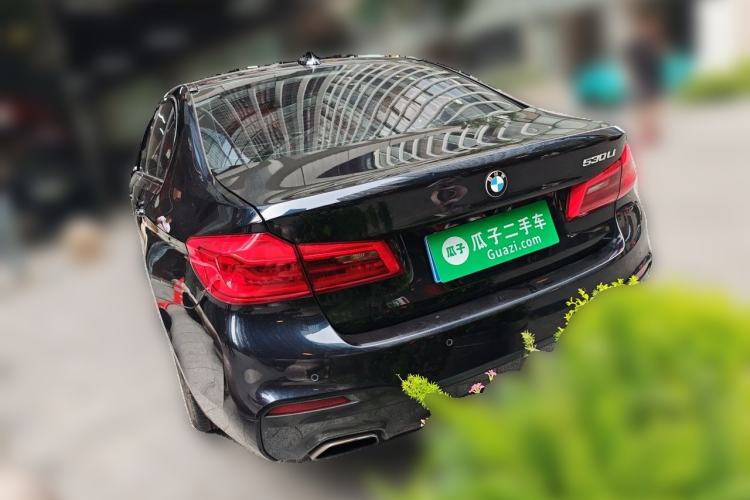Used BMW 5 Series 2018 530Li Leading Model M Sport Package Rear Left 45 Deg