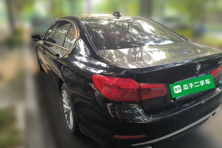 Used BMW 5 Series 2018 525Li Luxury Package Rear Left 45 Deg