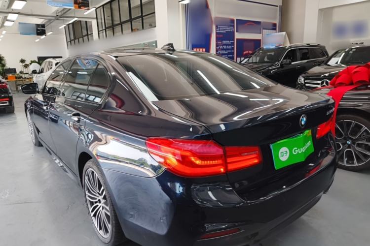 Used BMW 5 Series 2018 530Li Leading Model M Sport Package Rear Left 45 Deg