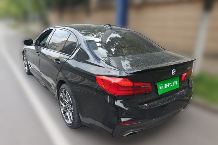Used BMW 5 Series 2018 Restyled 530Li Leading Edition M Sport Package Rear Left 45 Deg
