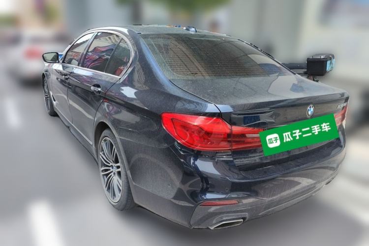 Used BMW 5 Series 2018 Restyled 530Li Luxury Edition M Sport Package Rear Left 45 Deg