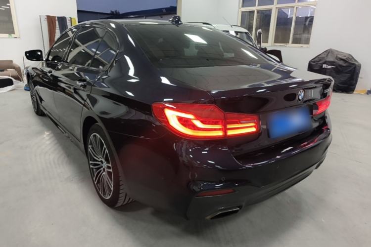 Used BMW 5 Series 2018 Restyled 530Li Leading Edition M Sport Package Rear Left 45 Deg