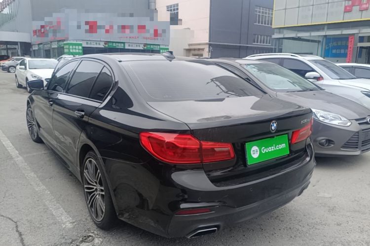 Used BMW 5 Series 2018 Restyled 530Li Leading Edition M Sport Package Rear Left 45 Deg