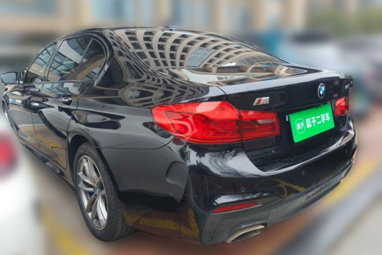 Used BMW 5 Series 2018 525Li M Sport Package Rear Left 45 Deg