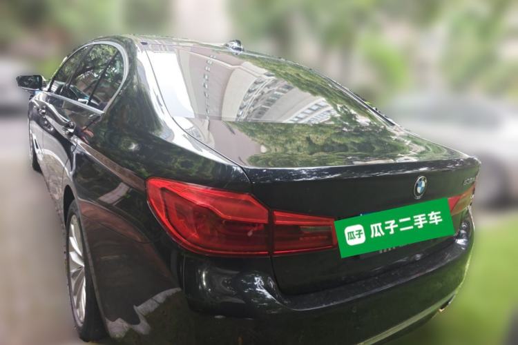 Used BMW 5 Series 2018 Revised Version 530Li Leading Edition Luxury Package Rear Left 45 Deg