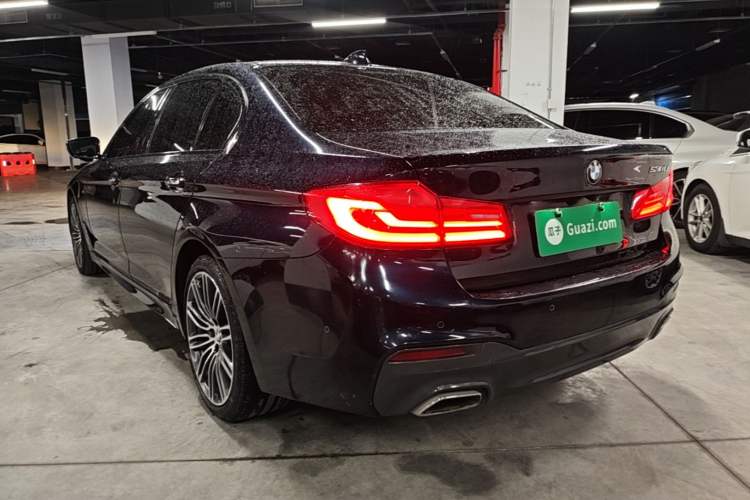Used BMW 5 Series 2018 530Li Leading Model M Sport Package Rear Left 45 Deg