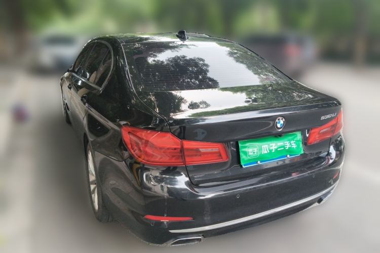 Used BMW 5 Series 2018 Revised Version 530Li Leading Edition Luxury Package Rear Left 45 Deg