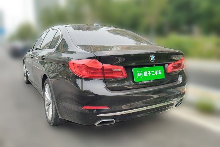 Used BMW 5 Series 2018 530Li Leading Edition Luxury Package Rear Left 45 Deg