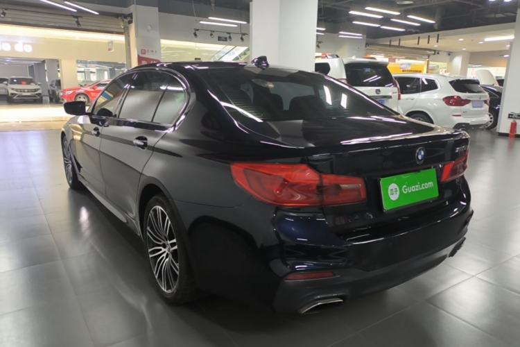 Used BMW 5 Series 2018 Restyled 530Li Leading Edition M Sport Package Rear Left 45 Deg