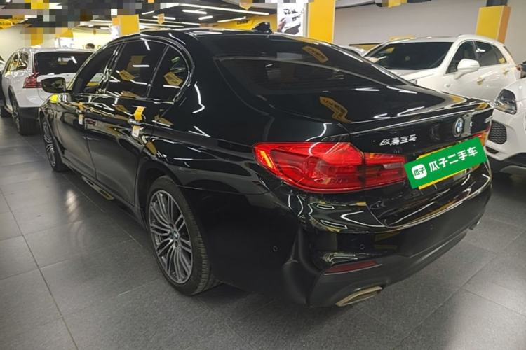 Used BMW 5 Series 2018 530Li Leading Model M Sport Package Rear Left 45 Deg