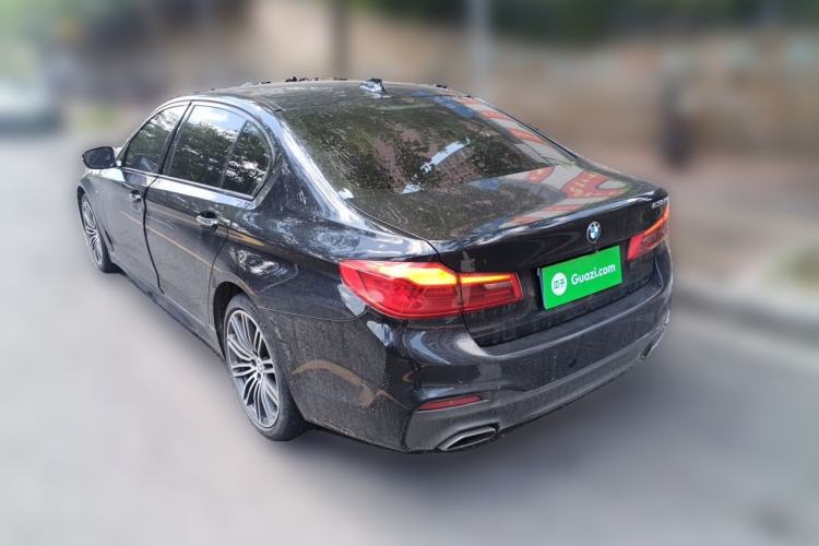 Used BMW 5 Series 2018 Restyled 530Li Leading Edition M Sport Package Rear Left 45 Deg