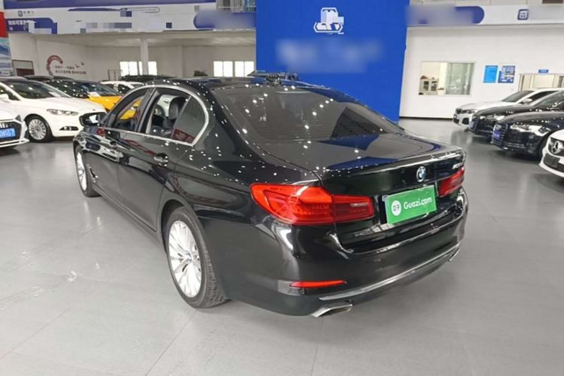 Used BMW 5 Series 2018 525Li Luxury Package Rear Left 45 Deg