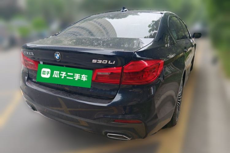 Used BMW 5 Series 2018 Facelifted 530Li xDrive M Sport Package Rear Right 45 Deg