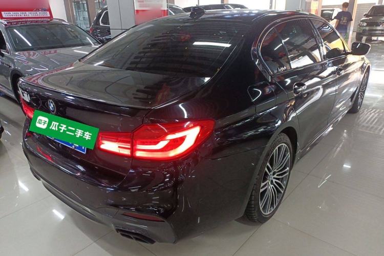 Used BMW 5 Series 2018 Restyled 530Li Leading Edition M Sport Package Rear Right 45 Deg
