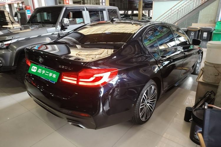 Used BMW 5 Series 2018 Restyled 530Li Leading Edition M Sport Package Rear Right 45 Deg