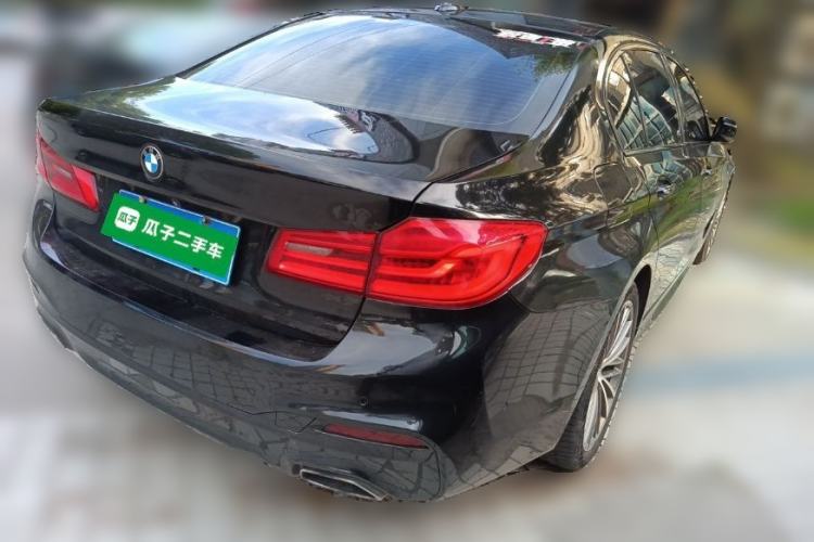Used BMW 5 Series 2018 530Li Leading Model M Sport Package Rear Right 45 Deg