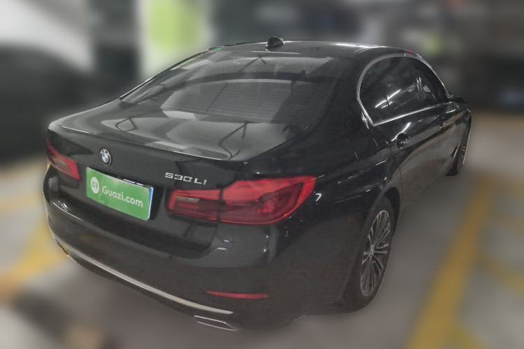 Used BMW 5 Series 2018 530Li Luxury Edition Premium Package Rear Right 45 Deg