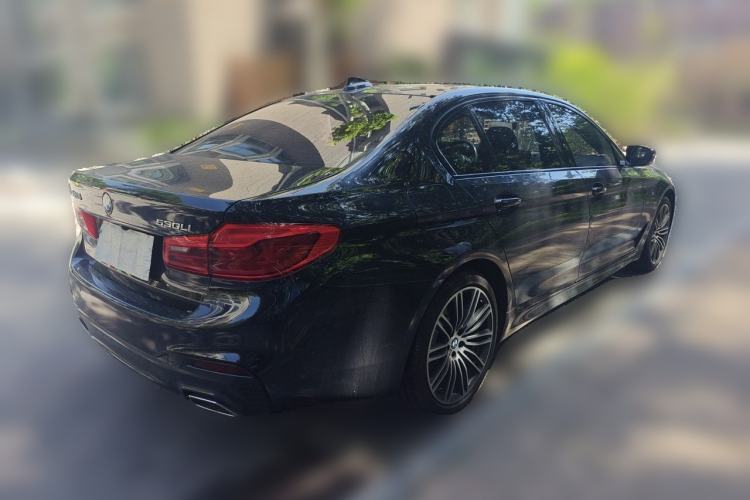 Used BMW 5 Series 2018 Restyled 530Li Leading Edition M Sport Package Rear Right 45 Deg