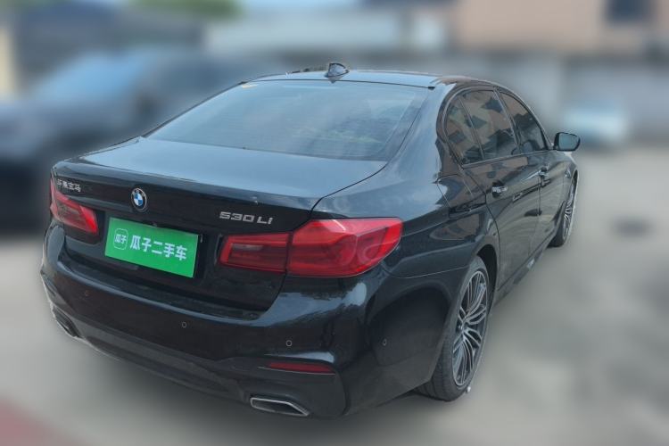 Used BMW 5 Series 2018 530Li Leading Model M Sport Package Rear Right 45 Deg