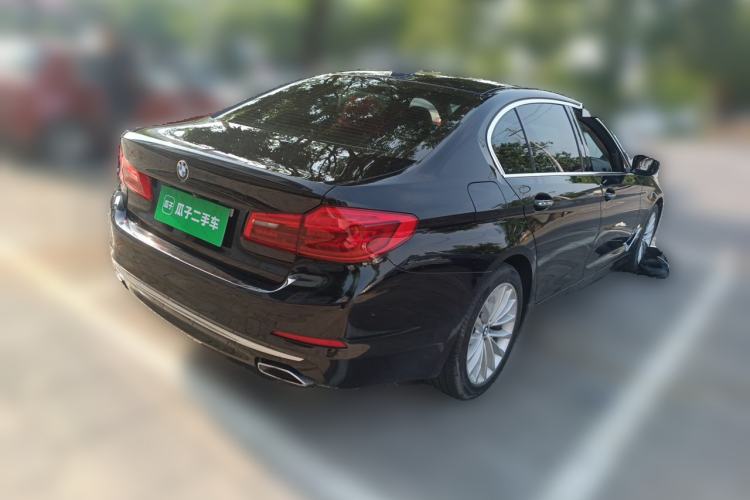 Used BMW 5 Series 2018 Revised Version 530Li Leading Edition Luxury Package Rear Right 45 Deg