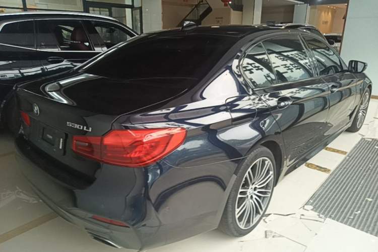 Used BMW 5 Series 2018 Facelifted 530Li xDrive M Sport Package Rear Right 45 Deg