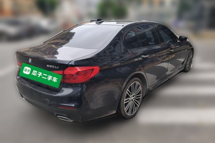 Used BMW 5 Series 2018 Restyled 530Li Luxury Edition M Sport Package Rear Right 45 Deg