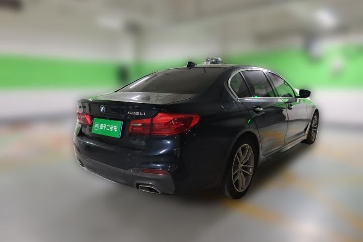 Used BMW 5 Series 2018 525Li M Sport Package Rear Right 45 Deg