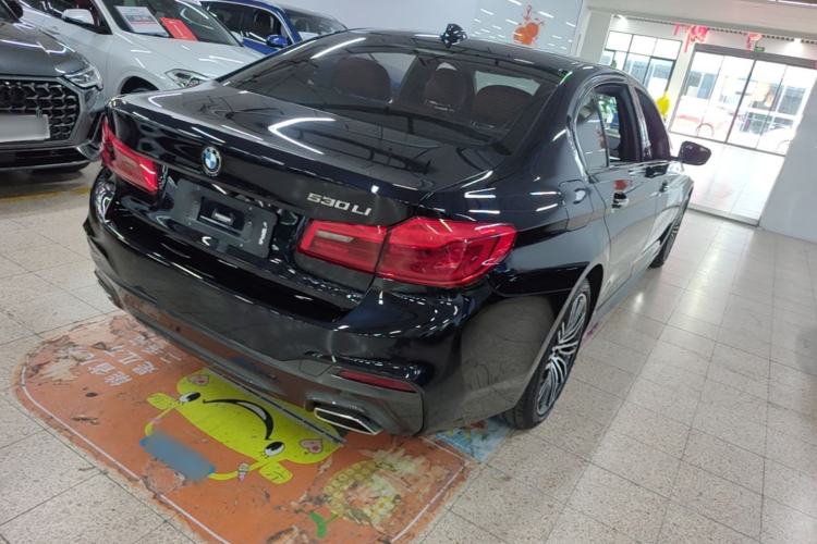 Used BMW 5 Series 2018 Restyled 530Li Luxury Edition M Sport Package Rear Right 45 Deg