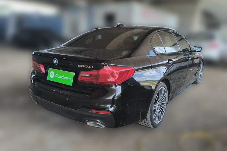 Used BMW 5 Series 2018 Restyled 530Li Leading Edition M Sport Package Rear Right 45 Deg