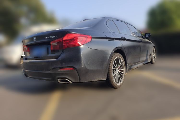 Used BMW 5 Series 2018 Restyled 530Li Luxury Edition M Sport Package Rear Right 45 Deg