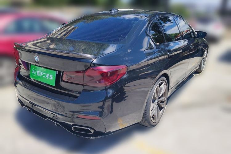 Used BMW 5 Series 2018 540Li Executive Edition Rear Right 45 Deg