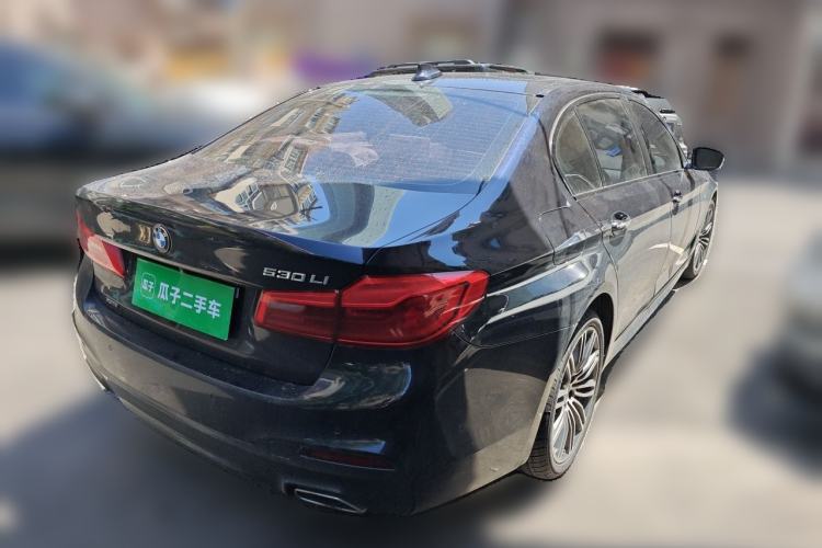 Used BMW 5 Series 2018 530Li xDrive M Sport Package Rear Right 45 Deg